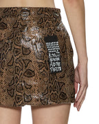 WOMENS SUPER X MINI SNAKEBITE SKIRTS