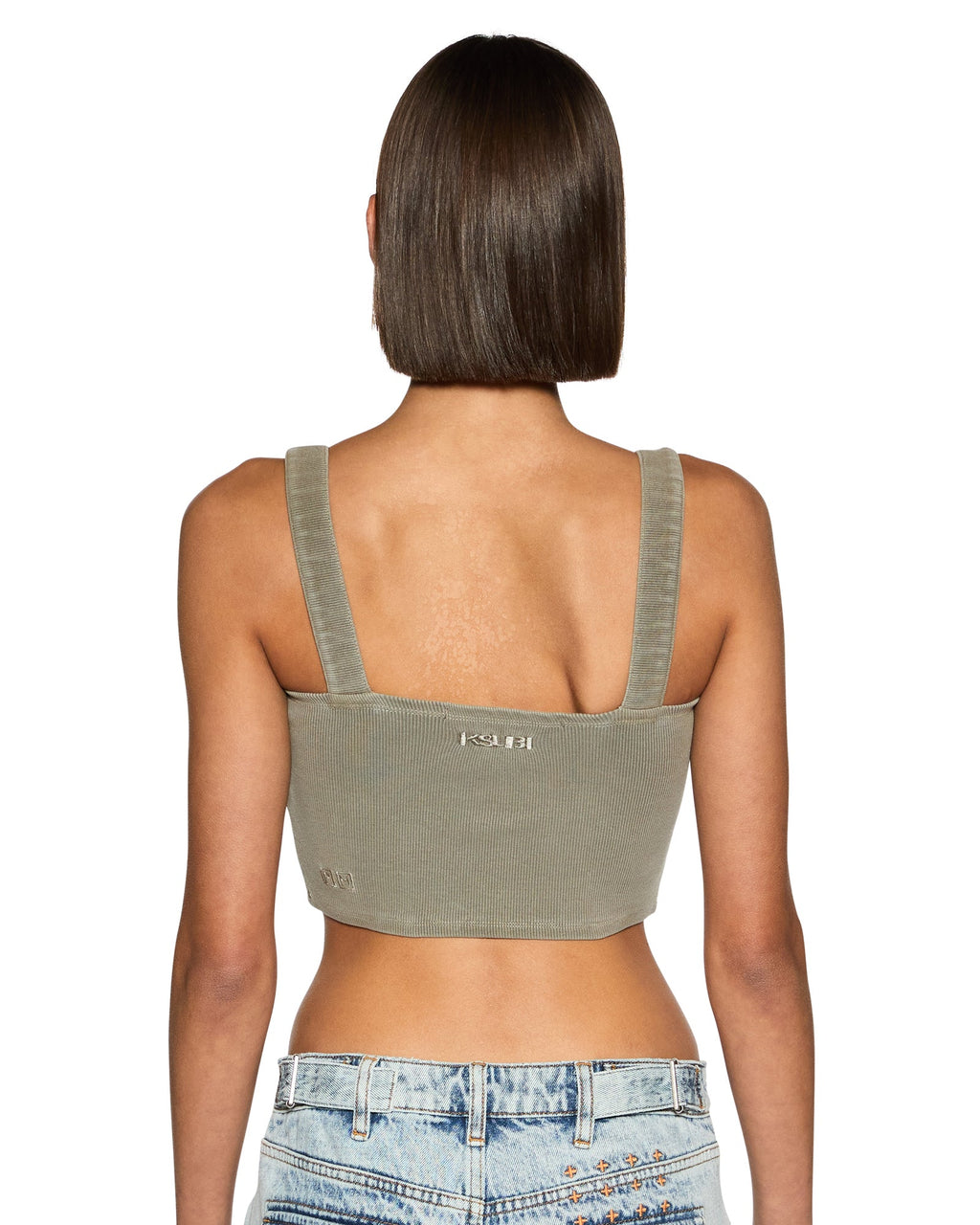 WOMENS SYNDICATE BUCKLE TANK ASH FASHION TOPS