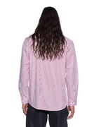 MENS KADE LS SHIRT RED-WHITE SHIRTS
