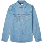 Mens De Nimes Shirt Young American Shirts - Denim