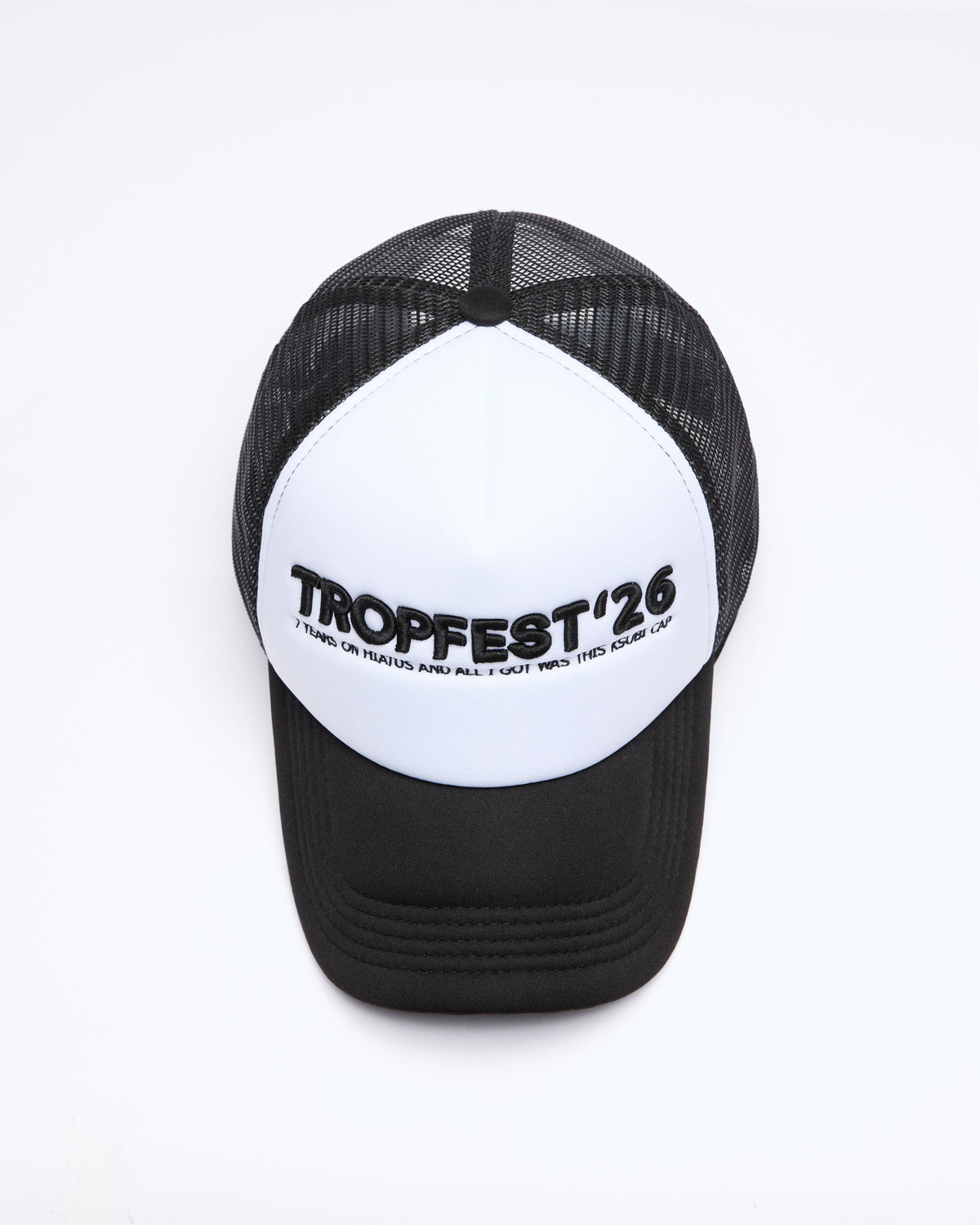 TROPFEST TRUCKER BLACK HEADWEAR
