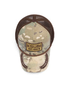STATE CAMO TRUCKER HEADWEAR