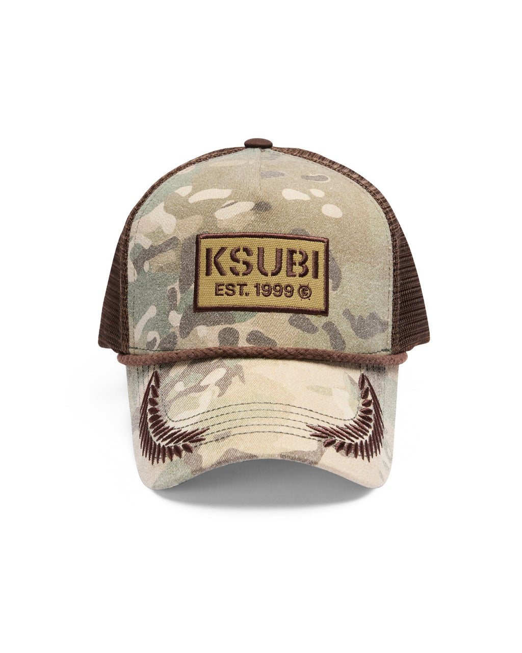 STATE CAMO TRUCKER HEADWEAR
