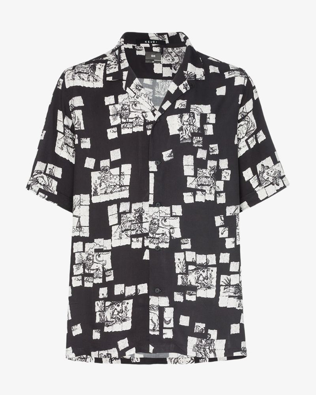 MENS ZODIAC ACID RESORT SS SHIRT SHIRTS