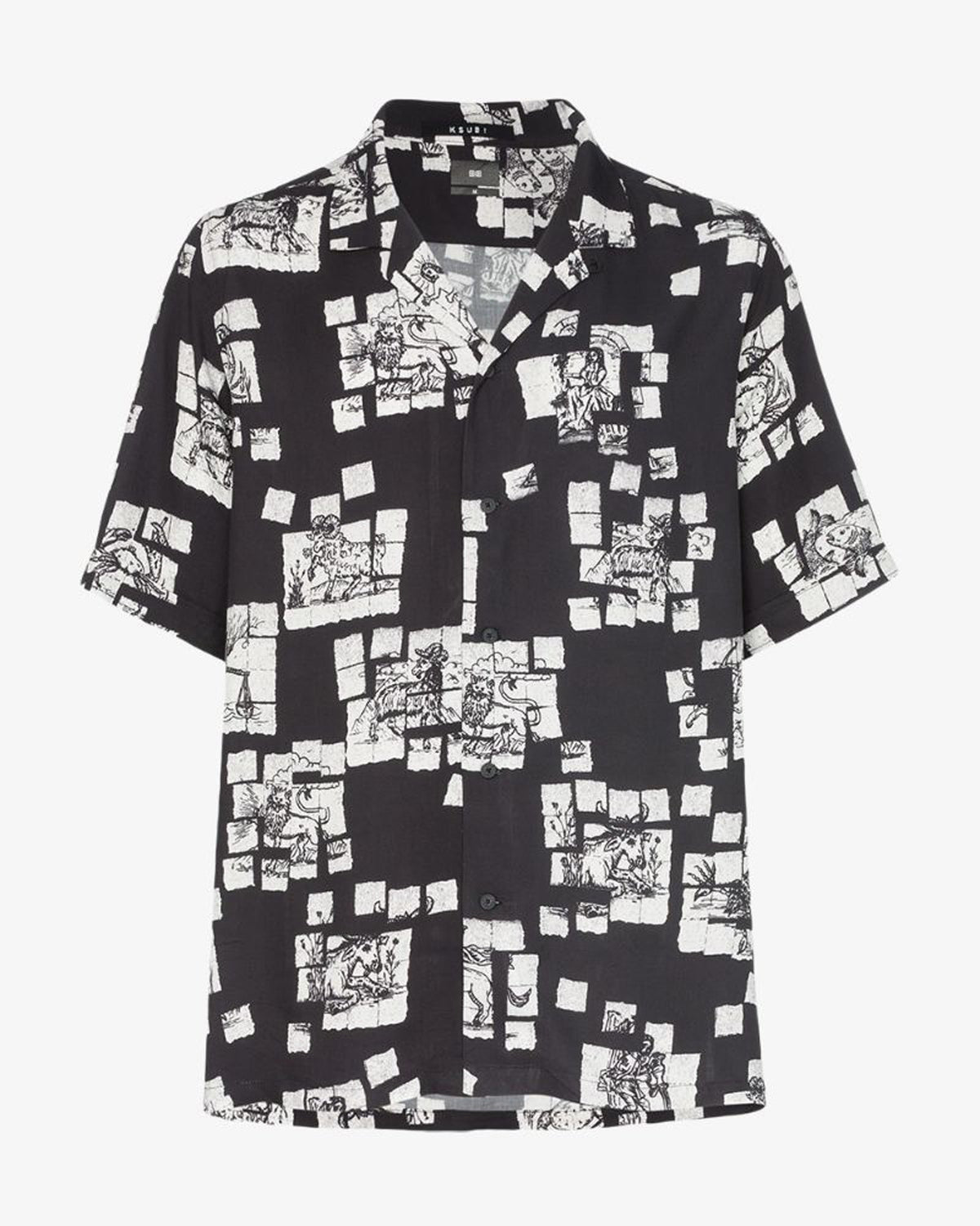 MENS ZODIAC ACID RESORT SS SHIRT SHIRTS