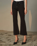 WOMENS SOHO CROP STEALTH DENIM JEANS