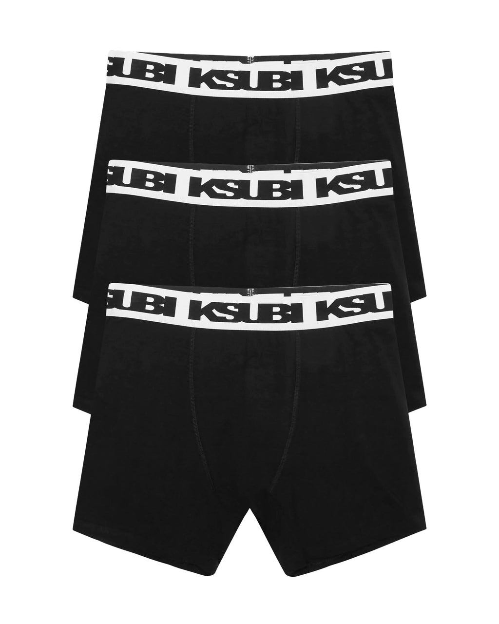 ROYALTY BOXER BRIEF 3 PACK BLACK UNDERWEAR