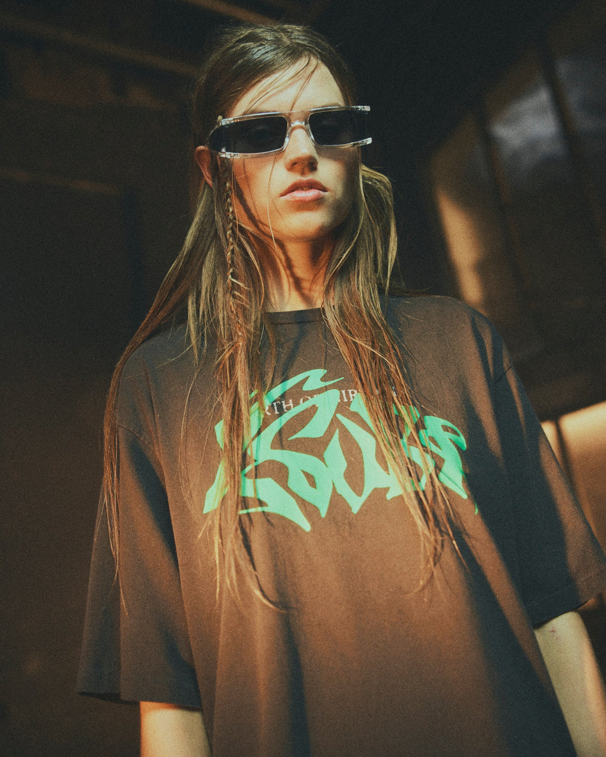 WOMENS WORLDWIDE NIRVANA SS TEE BLACK TEES