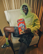 MENS TICKET KASH HOODIE ACID FLEECE
