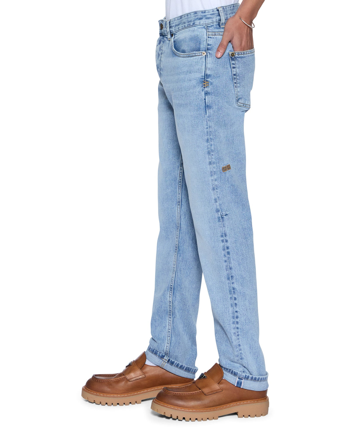MENS CHITCH SELVEDGE SYDNEY BLUE DENIM JEANS
