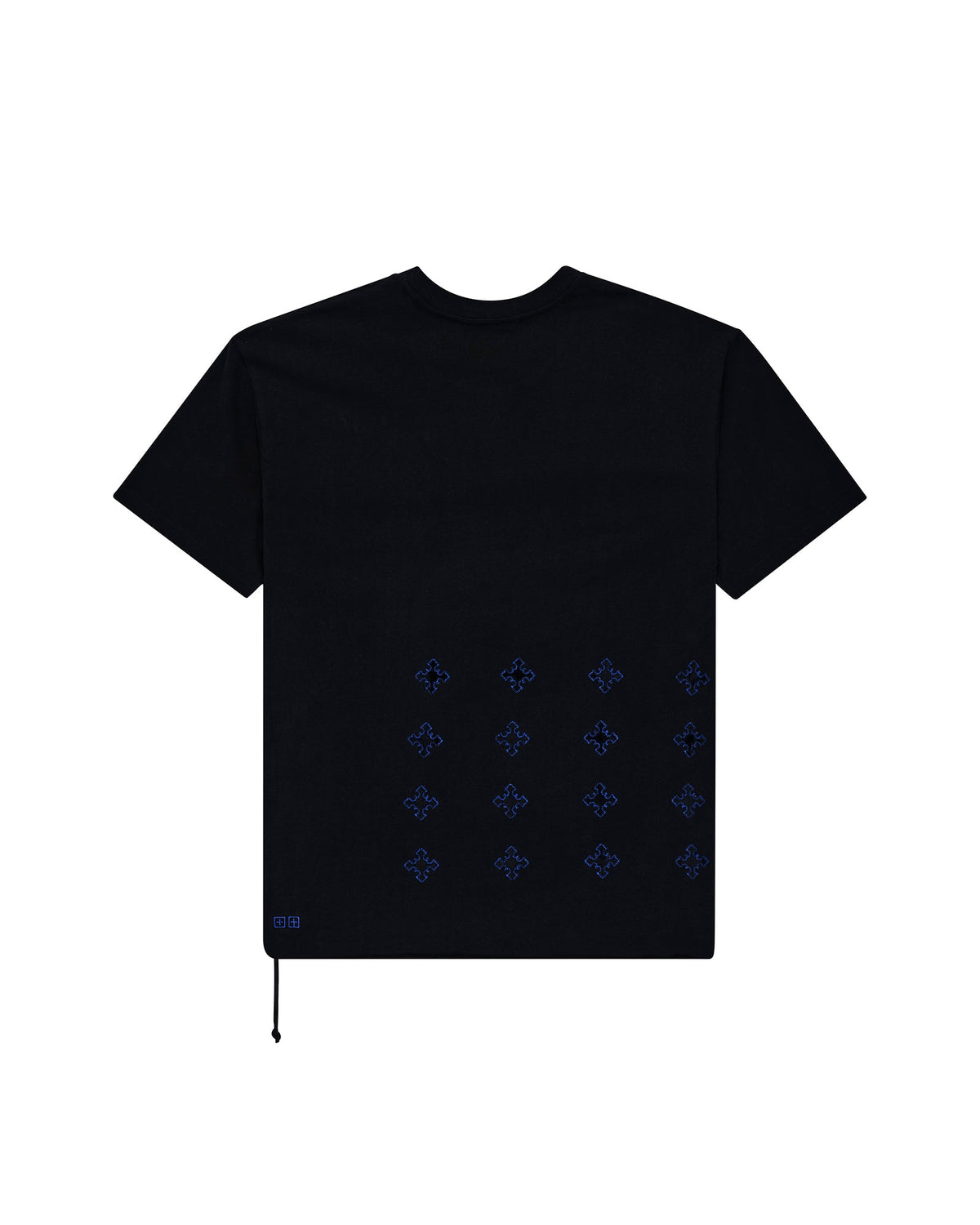 4X4 PAISE BIGGIE SS TEE COBALT BLACK