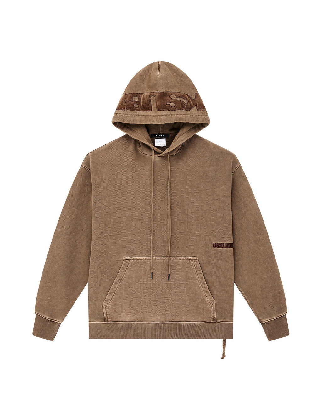 MENS 4X4 PAISE BIGGIE HOODIE ESPRESSO FLEECE