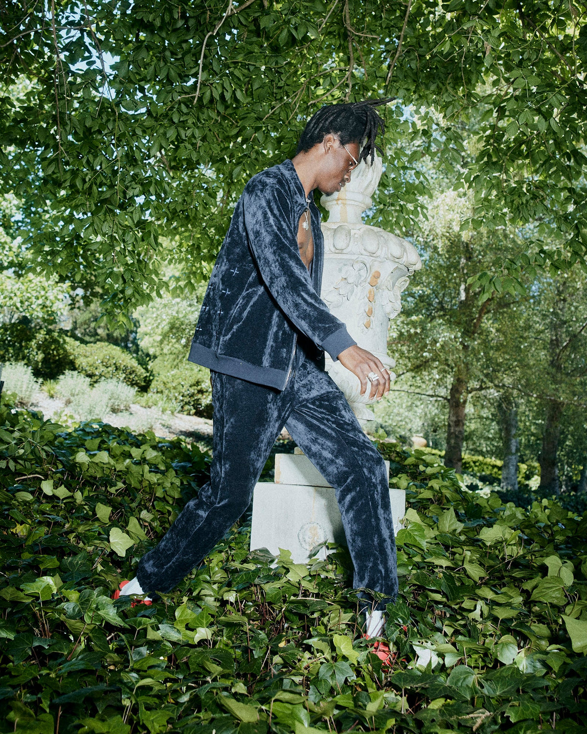 MENS ANTIDOTE LOFI TRAK PETROL PANTS