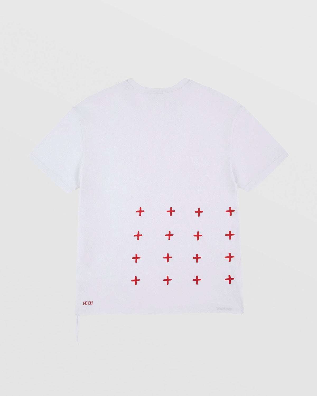 4X4 BIGGIE SS TEE WHITE/RED