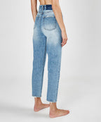 Womens Chlo Wasted Heartache Relaxed Denim Jeans - Denim