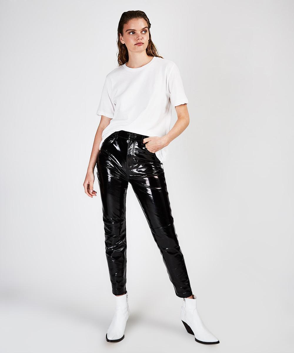 Womens Jackson Ss Tee Worn In White Tees - White
