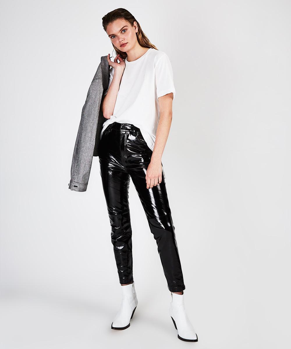 Womens Jackson Ss Tee Worn In White Tees - White