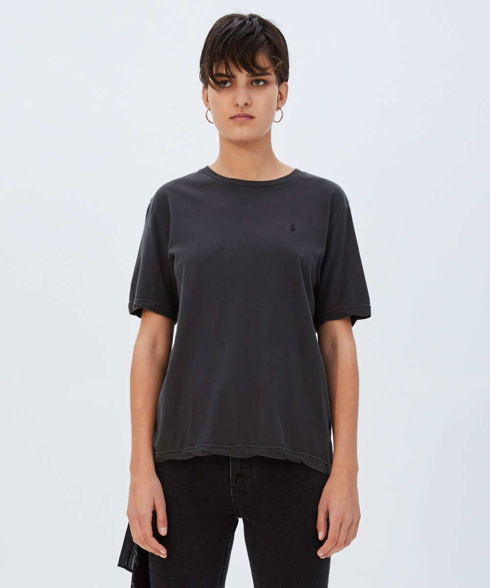 Womens Jackson Ss Tee Back To Black Tees - Black
