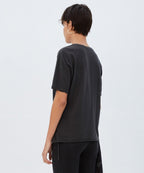 Womens Jackson Ss Tee Back To Black Tees - Black