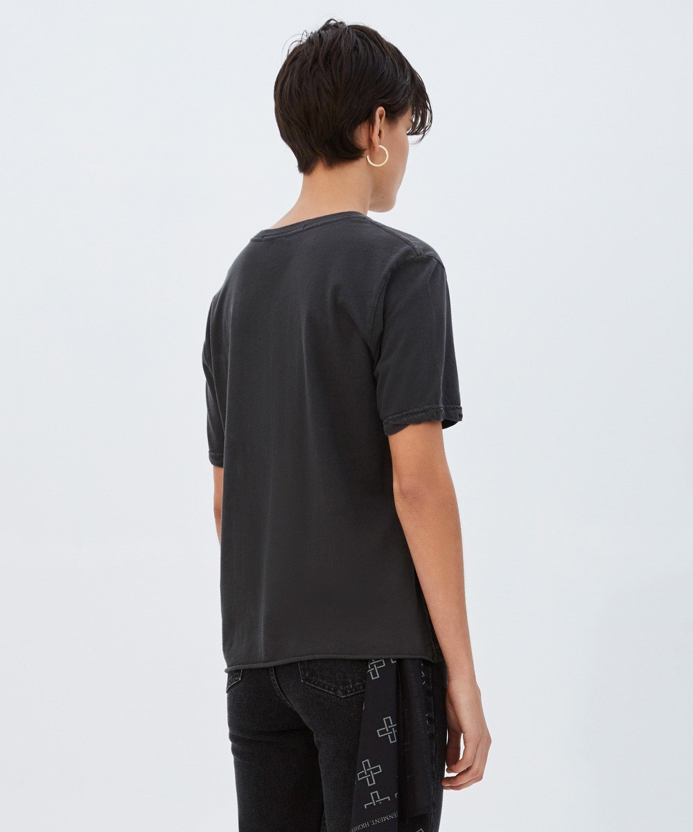 Womens Jackson Ss Tee Back To Black Tees - Black