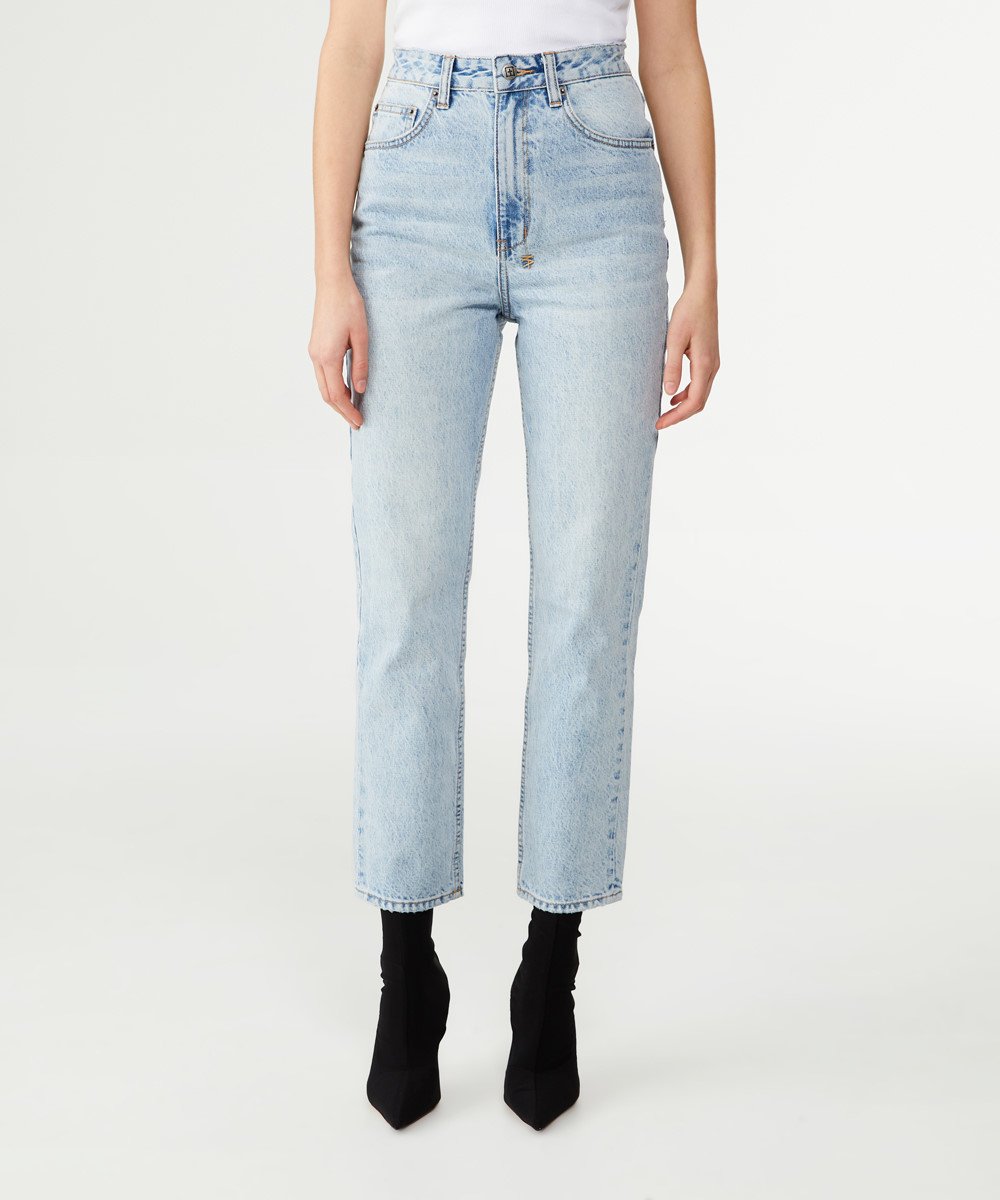 Womens Chlo Wasted Karma Relaxed Denim Jeans - Denim