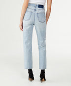 Womens Chlo Wasted Karma Relaxed Denim Jeans - Denim