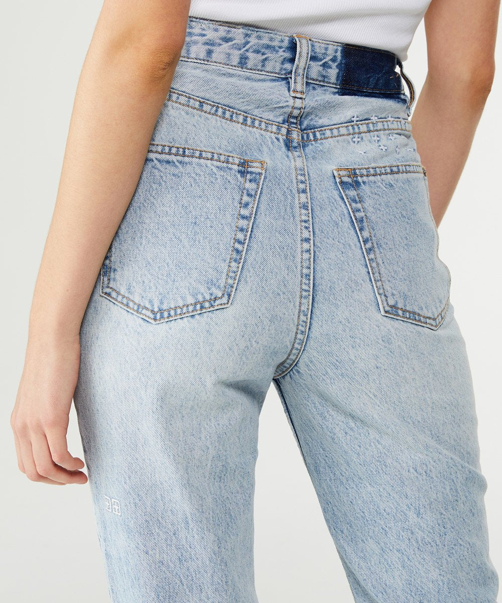 Womens Chlo Wasted Karma Relaxed Denim Jeans - Denim