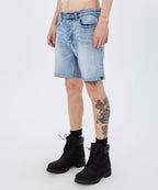 Mens Chopper Short Ultimatum Slim Walkshorts - Denim