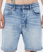 Mens Chopper Short Ultimatum Slim Walkshorts - Denim