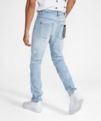 Mens Chitch The Streets Slim Denim Jeans - Denim