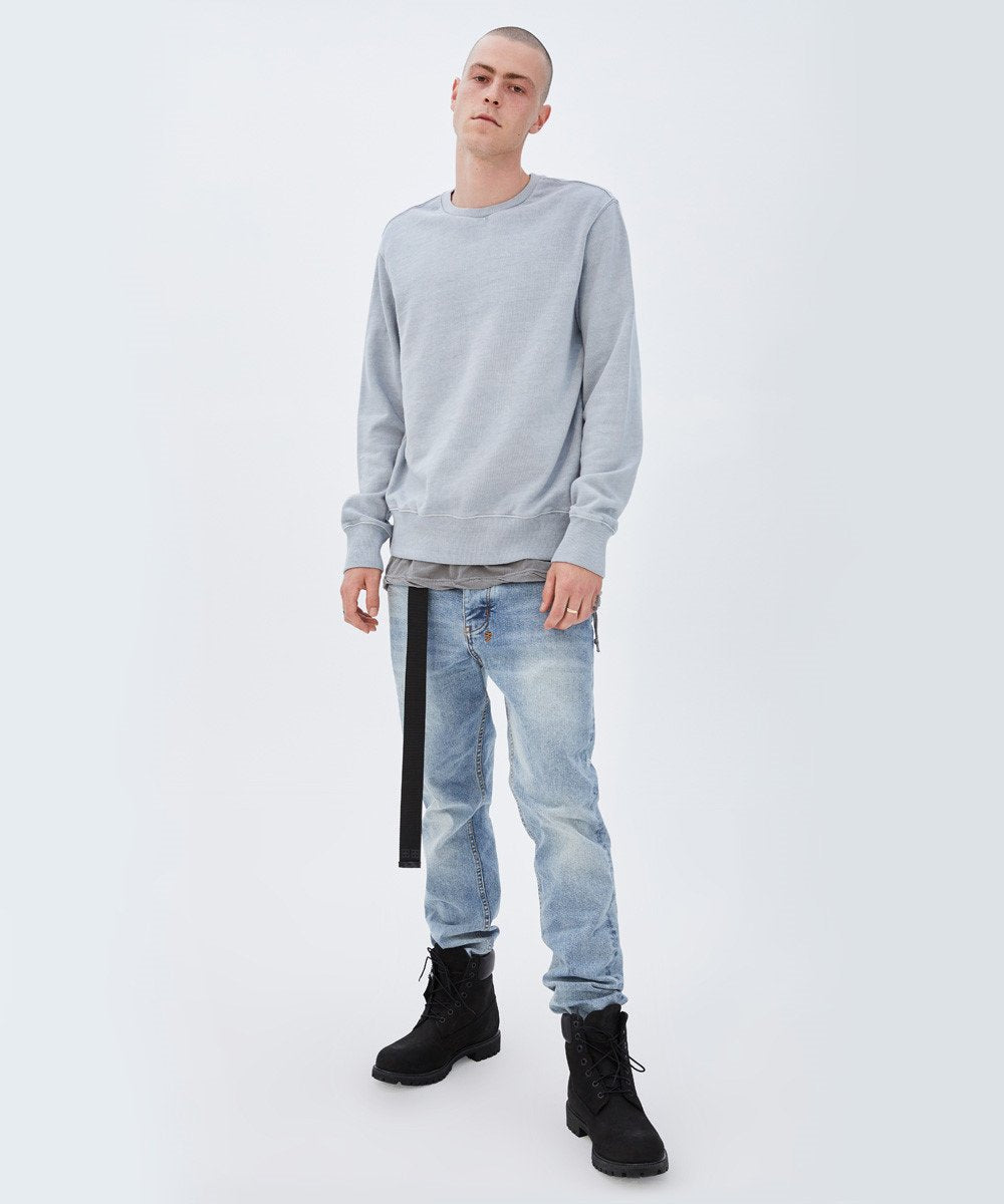 Mens Wolfgang Mortal Tapered Denim Jeans - Denim