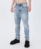 Mens Wolfgang Mortal Tapered Denim Jeans - Denim