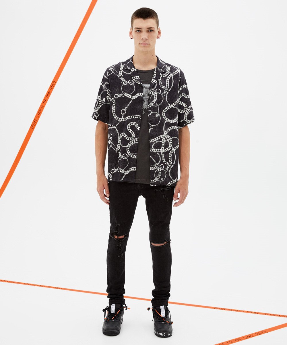 MENS HEAVY METAL RESORT SS SHIRT SHIRTS