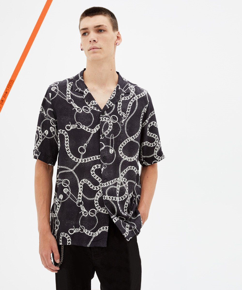 MENS HEAVY METAL RESORT SS SHIRT SHIRTS