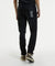 MENS  WOLFGANG KROW BLACK TAPERED DENIM JEANS