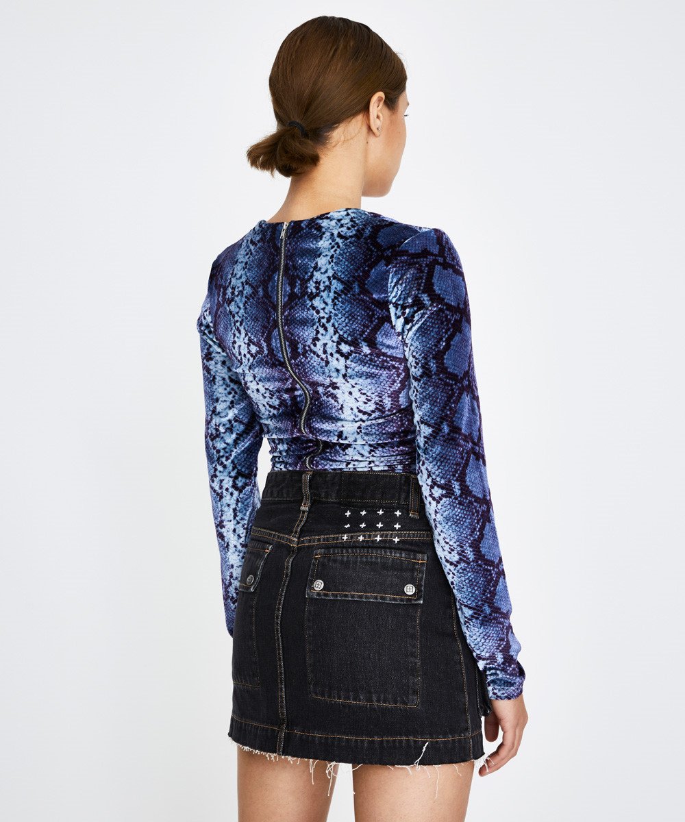 WOMENS PONTY MYTHON LS TOP SNAKE FASHION TOPS
