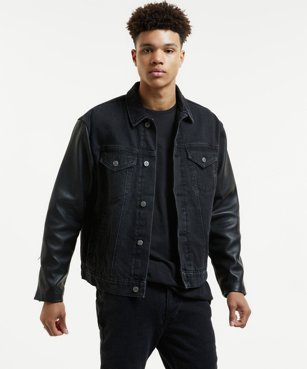 MENS OH G JACKET THROWBLACK BIKER JACKETS