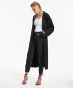Womens Pointer Burnout Relaxed Tapered Denim Jeans - Black