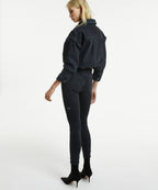 Womens Relaxo Shirt Dusted Black Oversized Shirts - Black