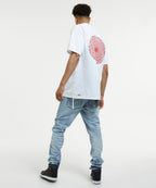 Mens Revolution Ss Tee White Oversized Tees - White