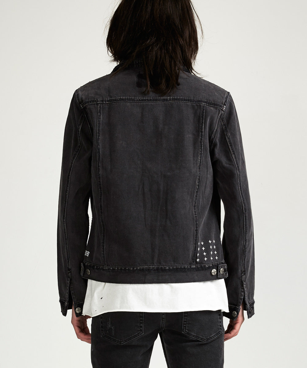MENS CLASSIC JACKET SKETCHY BLACK JACKETS