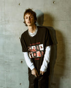 Mens Icons Biggie Ss Tee Jet Black Oversized Tees - Black