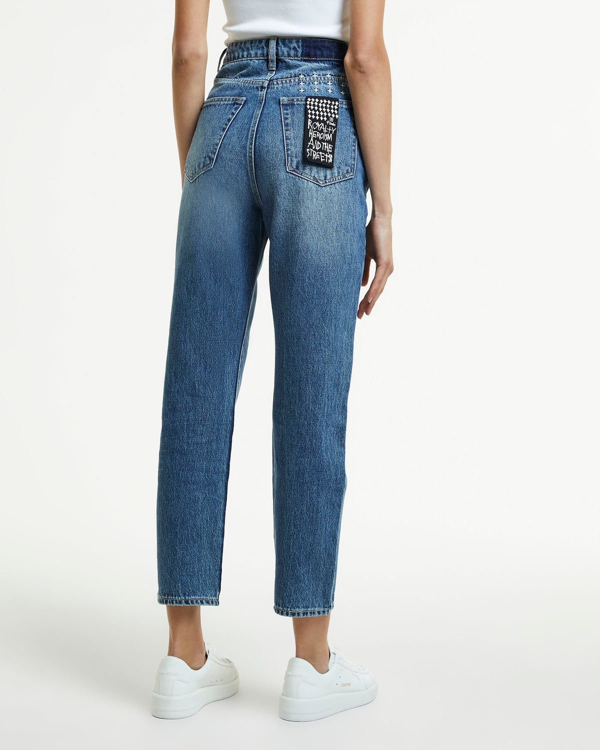 WOMENS CHLO WASTED NO RULES DENIM JEANS