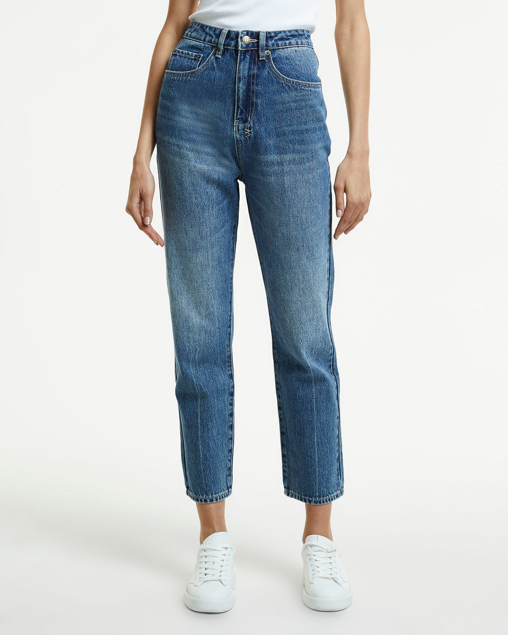 WOMENS CHLO WASTED NO RULES DENIM JEANS