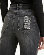 WOMENS BROOKLYN JEAN DIABLO DENIM JEANS