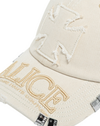KSUBI X ALICE HOLLYWOOD ATELIER CAP IVORY HEADWEAR