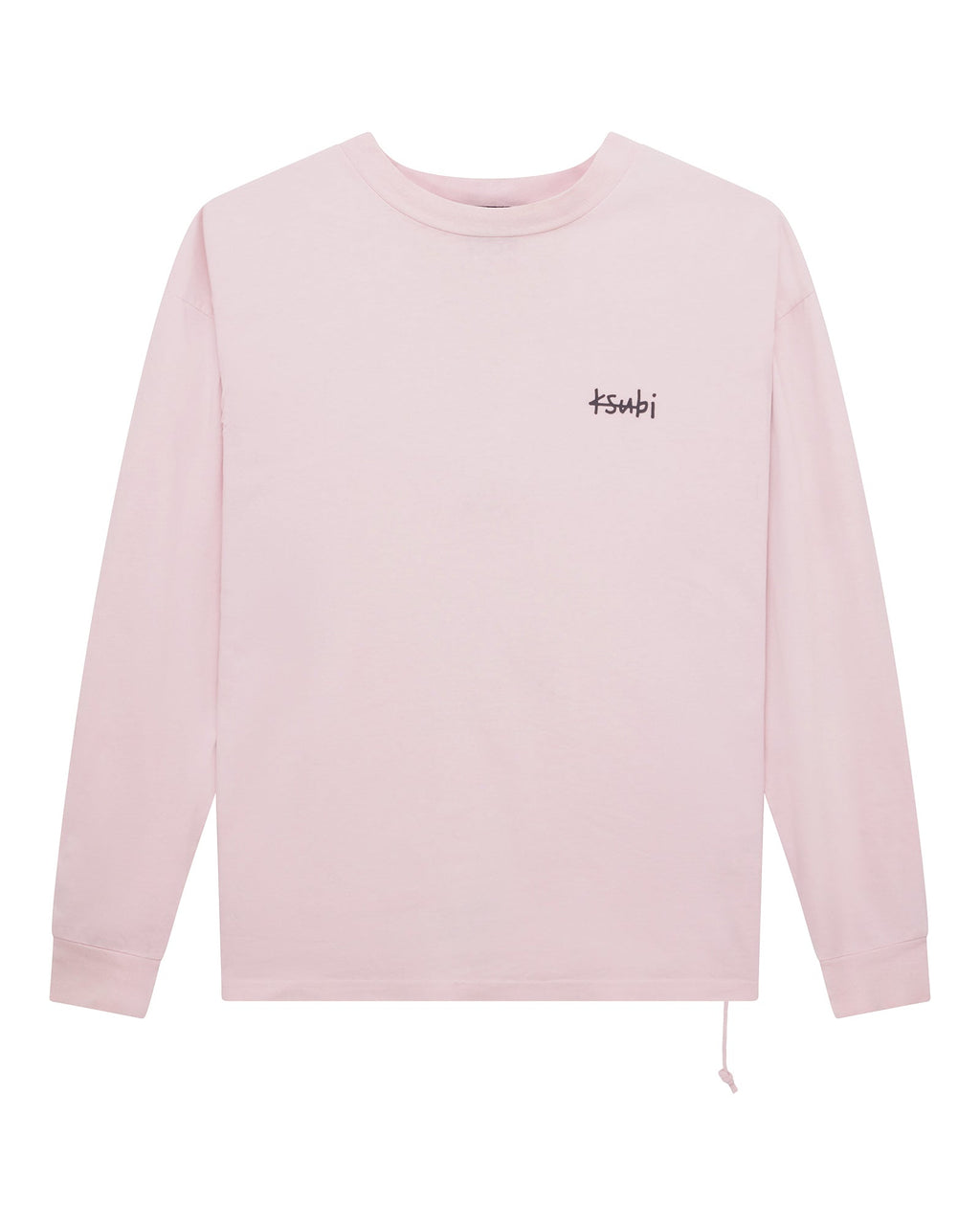 MENS ALLDAY BIGGIE LS TEE ICE QUARTZ TEES