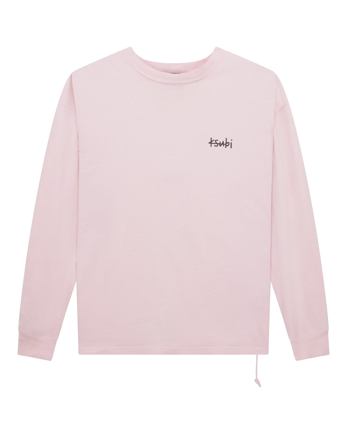 MENS ALLDAY BIGGIE LS TEE ICE QUARTZ TEES