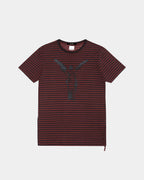 MENS ANGEL SIOUX SS TEE RED STRIPE TEES
