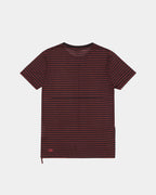 MENS ANGEL SIOUX SS TEE RED STRIPE TEES